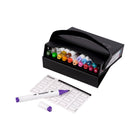 Crayola Dual-Tip Alcohol-Based Markers - 20 Pack-Consistent colour on any paper: enjoy flawless colour laydown on everything from premium colouring pages to everyday printer paper
