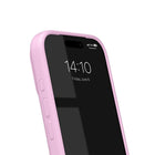 Ideal of Sweden Silicone MagSafe Case for iPhone 17 Pro Max - Bubblegum Pink-Protective microfiber lining.