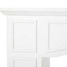 HOMCOM 29" Fireplace Mantel Surround for Fireplace - White-Simple assembly
