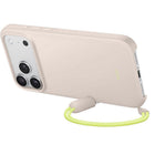Beats Kickstand Case with MagSafe and Camera Control for iPhone 17 Pro Max - Lime Stone-To create the kickstand, an adaptor at the end of the lanyard slides open and attaches to a magnetic point on the side of the case