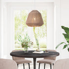 Zuo Impala Ceiling Lamp - Brown-MAX 40W A19 shape E26 socket Light Bulb x1 (Not Included)