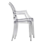 Nicer Furniture Louis XVI Ghost Chair - Crystal - 5 Pack-6