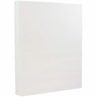 Jam Paper Strathmore 88 lb Cardstock - 8.5" W x 11 - 237 gsm - Bright White Wove - 50 Sheets-Color: Bright White Wove