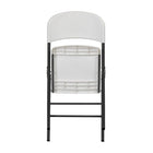 TygerClaw Sturdy Plastic Foldable Chair with Non Slip Feet-7