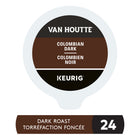 Van Houtte Colombian Dark - Dark Roast - K-Cup Coffee Pods - 24 Pack-Compatibility: contains genuine k-cup pods, engineered for guaranteed quality and compatibility with all keurig k-cup coffee makers.