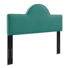 Modway Dawn Performance Velvet King/California King Headboard - Teal-Velvet King/California King Headboard