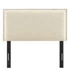 Modway Camille Upholstered Linen Blend Twin Size Headboard - Linen-Adjustable Mounting Positions