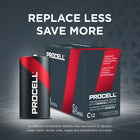 Duracell Procell C Alkaline Batteries - 12 Pack-Packaged in bulk and individually date-coded for effective inventory management