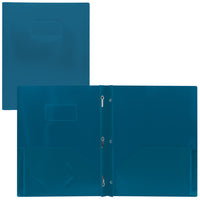 Staples Poly Report Cover - Blue-Letter size