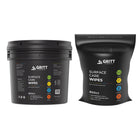 Gritt Commercial Surface Care All-Purpose Cleaning Wipes With Bucket - Fresh Scent - 8" x 6" - 800 Wipes Per Roll-Safe for use on vinyl, rubber, leather, plastic, metal, finished wood and most other non-porous surfaces 