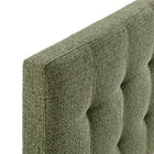 Modway Lily Upholstered Queen Size Headboard - Leaf-Assembly Required
