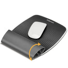 Fellowes I-Spire Series Wrist Rocker - Grey-Provides a soft, cool place for your wrist