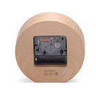 Nexten Pro Wooden Table Clock - Digit - Dish Shape-Power: Requires 1 AA Battery (Not included)