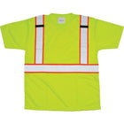 SCN Industrial Csa Compliant T-Shirts, Polyester, Medium, High Visibility Lime-Yellow - 3 Pack-Background Colour: High Visibility Lime-Yellow