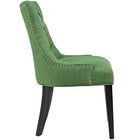 Modway Regent Tufted Fabric Dining Chair - Kelly Green-Dense Foam Padding