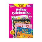 Trend Enterprises Sparkle Stickers Holiday Celebration, 2 Pack (T-63903)-Colour: Assorted