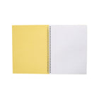 Merangue Design Notebook - 8" x 10" - Lined - 80 Sheets - Tropical-Double spiral coiled binding