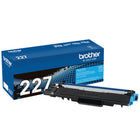 Brother TN227 Cyan Toner Cartridge, High Yield-Compatible with Brother printer and all-in-one models: HL-L3210CW, HL-L3270CDW, HL-L3290CDW, MFC-L3710CW, MFC-L3750CDW and MFC-L3770CDW