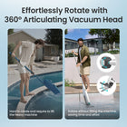 Aiper PilotFlow V3 Handheld Pool Vacuums Cleaner for In-Ground and Above-Ground Pool with 21 GPM Suction and Telescoping Pole-Dimensions are 8.4 x 8.8  x 61.8 inches