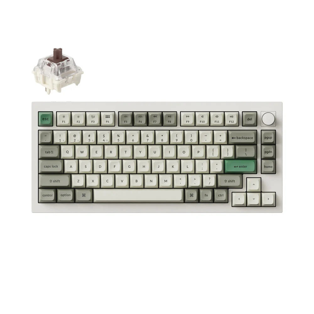 Keychron Q1 Max RGB Wireless Mechanical Keyboard - Brown Switch