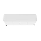 Manhattan Comfort Abbey 66.9" Modern Sideboard - White-30 Day Limited Manufacturer's Warranty