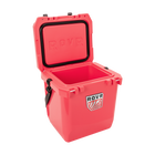 RovR CoolR 25 Quart Hard Cooler with Shoulder Strap - Coral-Up to three days ice retention keeps your food fresh and beverages cold