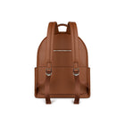 Design Lambert Inc The Miles Leather Backpack - Affogato-Inner pocket for a cell phone