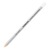Staedtler Lumocolor Non-Permanent Omnichrom All Surfaces Pencil - White-Wood-cased water-soluble hexagonal pencil, deal tool for users in industry and trade