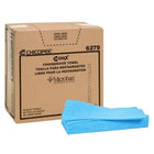 Chicopee Chix Microban Towel For Foodservice - Blue - 100 Pack-Material: Poly