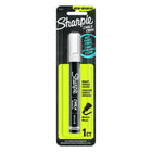 Sharpie Wet-Erase Chalk Marker - Medium Tip - White-Create clear, eye-catching marks in a bright opaque colour