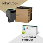 Ecotone 78C10K0 Lexmark  Remanufactured Toner Cartridge - Standard Yield - Black-Category : Toner cartridge