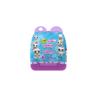 Crayola Scribble Scrubbies Baby Pet Mystery Backpack with Keychain Clip-Scribble Scrubbies baby pet mystery backpack: each backpack contains 1 scribble Scrubbie baby pet (6 possible pets), 1 pet carrier clip keychain (6 colour options), 1 mystery fabric accessory (6 possibilities), and 2 washable mini markers.