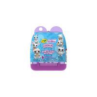Crayola Scribble Scrubbies Baby Pet Mystery Backpack with Keychain Clip-Scribble Scrubbies baby pet mystery backpack: each backpack contains 1 scribble Scrubbie baby pet (6 possible pets), 1 pet carrier clip keychain (6 colour options), 1 mystery fabric accessory (6 possibilities), and 2 washable mini markers.