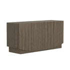 Manhattan Comfort Ardea 60" Contemporary 4-Door Sideboard - Walnut-Easy assembly with included hardware and instructions