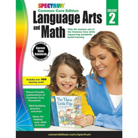 eBook: Spectrum 734045-EB Spectrum Language Arts and Math - Grade 2-You will receive two emails: one confirming your entire order, and one with a "Download Software" buttonYou can download immediately or return to your email to download later