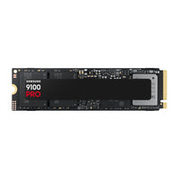 Samsung 9100 Pro Series PCIe Gen5. X4 NVMe 2.0 - 4 TB - BLACK-Pcle 5.0 performance Max 14,800 MB/s sequential speeds, two times faster than the previous 990 Pro