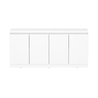 Manhattan Comfort Griffin 62" Modern 4-Door Sideboard - White-Versatile Placement Ideal for dining rooms, living rooms, entryways, or offices