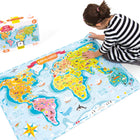 Banana Panda What in the World Young Explorers Jumbo Floor Puzzle - 168 Pieces-A delightful gift for preschoolers to embark on a magical underwater adventure.