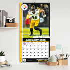 Turner Licensing 2026 Nfl Elite Monthly Wall Calendar - 12" W x 12" H  - English-FSC paper using plant-based inks
