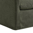 Modway Somerset Linen Blend Slipcovered Armchair - Sage-8