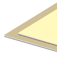 Royal Brites Dual Color Tan/Ivory Foam Board, 20”x30-Ideal for home and office