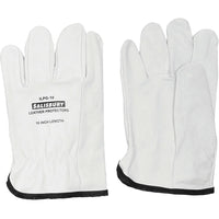 Salisbury Leather Protector Glove Import Goatskin 10" Length, Size 7, 2 Pack-Size: 7