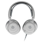 SteelSeries Arctis Nova 1P Gaming Headset for Playstation 5 - White-ClearCast Gen 2 retractable noise-cancelling mic uses AI algorithms to reduce background sounds for clear communication