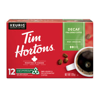 Tim Hortons Decaf K-Cup Pods - 12 Pack-Decaf Blend
