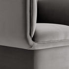Modway Tate Performance Velvet Accent Chair - Storm Grey-8