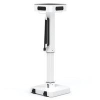 Luxor LuxPower 16-Device Mobile AC/USB Height-Adjustable Charging Tower - 8 AC/8 USB-AC and USB power strip includes 8 AC outlets and 8 USB ports to charge up to 16 devices simultaneously