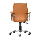 Zuo Enterprise Low Back Office Chair - Terracotta-3 year limited warranty