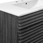 Modway Render 36" Bathroom Vanity - Charcoal/White-9