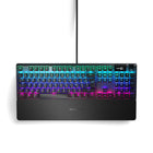 SteelSeries Apex 5 Ca Wired Keyboard - Black-Aircraft Grade Aluminum Alloy Frame - Manufactured for unbreakable durability and sturdiness