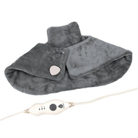 Pursonic Neck & Shoulder Heating Pad-PAIN & SORE MUSCLE RELIEF: Heating pad for back/neck pain relief delivers a stream of heat to the affected area, eases back pain, unbearable cramps, and provides pleasant muscle relaxation.